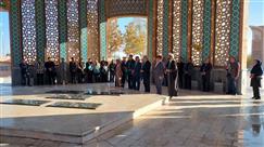 نشست دبیران کانون‌های علمی و فرهنگی ایثار دانشگاه‌های کشور با ادای احترام به مزار شهدای گمنام دانشگاه اصفهان آغاز شد